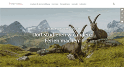 Desktop Screenshot of campus-tourismus.ch